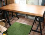 Ikea bureau tafelblad en stevige schragen, Enlèvement, Bureau