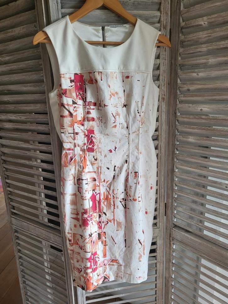 Zomerjurk van couturier Elie Tahari (maat 38), Kleding | Dames, Gelegenheidskleding, Maat 38/40 (M), Ophalen of Verzenden