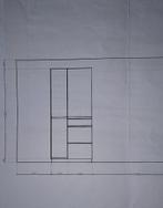 Ikea Metod keukenblok L100 H236 P60 mat wit, Ophalen, 200 cm of meer, Wit, 50 tot 100 cm