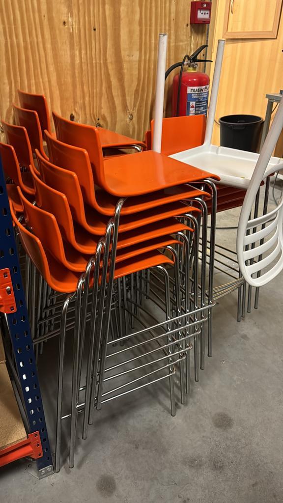 TE KOOP 16 STUKS BARKRUKKEN IN ÉÉN LOT TE KOOP, Huis en Inrichting, Barkrukken, Zo goed als nieuw, Ophalen