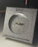 Ring MyJewellery goud witte steen, Zo goed als nieuw, 17 tot 18, Dame, Goud