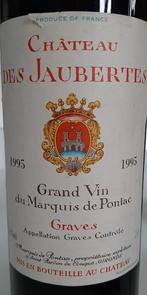CHATEAU DES JAUBERTES 1995 Grand vin du marquis de pontac, Pleine, France, Enlèvement, Vin rouge