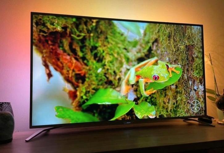 Téléviseur intelligent Philips Ambilight Android 4K LED UHD, TV, Hi-fi & Vidéo, Télévisions, Comme neuf, LED, 100 cm ou plus, 4k (UHD)
