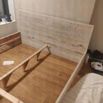 Tweepersoons bed 200X200 met vaste lattenbodem zonder matras, Huis en Inrichting, Slaapkamer | Bedden, Ophalen, Gebruikt, Overige kleuren