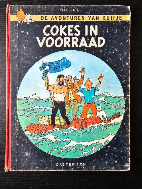 Tintin - coca en stock - Couverture rigide, Livres, BD, Utilisé, Enlèvement ou Envoi