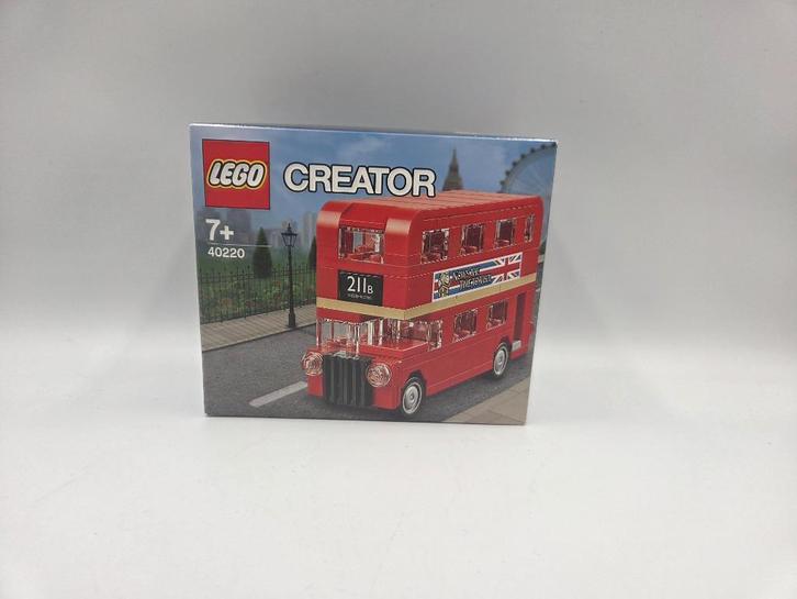 Lego Creator 40220 Mini London Bus, Kinderen en Baby's, Speelgoed | Duplo en Lego, Nieuw, Lego, Complete set, Ophalen of Verzenden