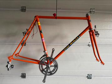 Teamfiets Molteni Eddy Merckx kader Campagnolo Nuevo Record beschikbaar voor biedingen