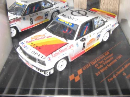 6 x opel ascona rallywagens op 1/43, Hobby en Vrije tijd, Modelauto's | 1:43, Nieuw, Auto, Overige merken, Ophalen of Verzenden