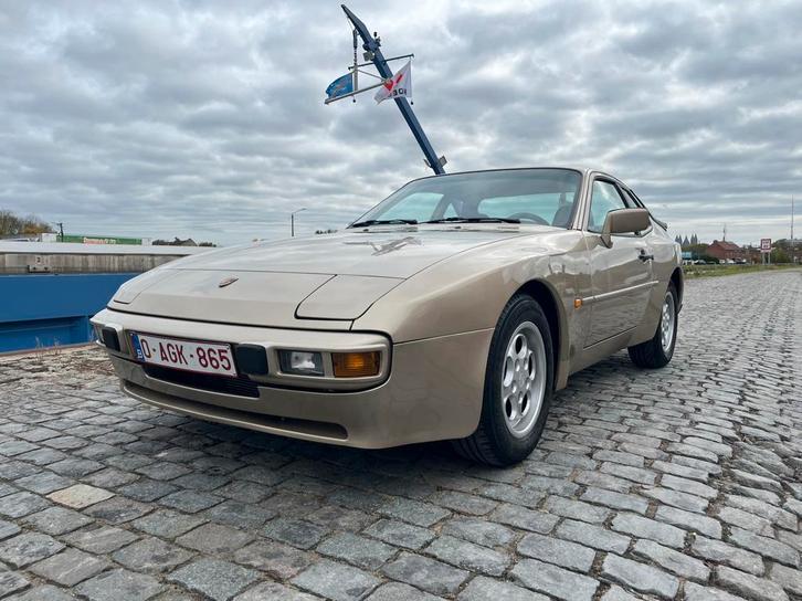 Porsche 944 targa phase 2 roze klaar voor registratie, Auto's, Porsche, Particulier, Benzine, Coupé, 3 deurs, Handgeschakeld, Beige