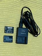 Chargeur et batteries Panasonic pour cameras serie TZ, Ophalen, Zo goed als nieuw