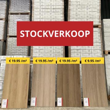 PVC-vloeren vanaf € 9.95 /m² !!! STOCKVERKOOP!!! beschikbaar voor biedingen