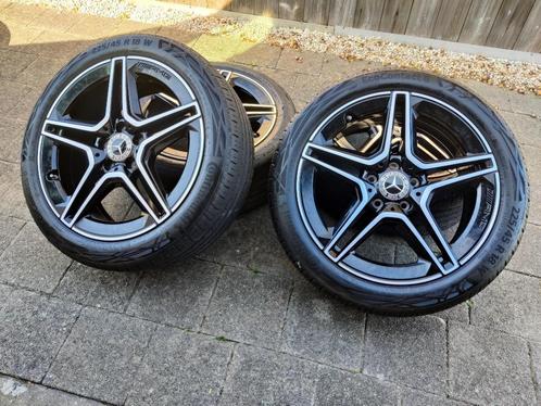 Originele 18 inch Mercedes AMG velgen, Auto-onderdelen, Banden en Velgen, Banden en Velgen, Zomerbanden, 18 inch, 225 mm, Personenwagen