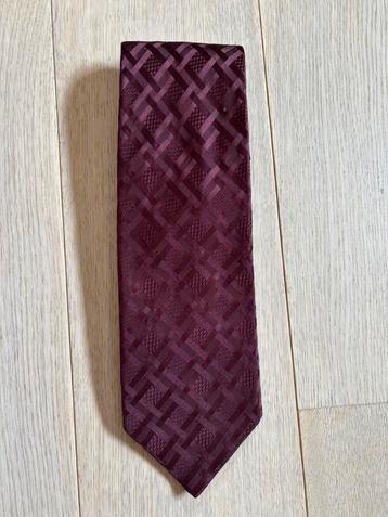 Stropdas Lagerfeld, bordeaux, 100% zijde , perfecte staat beschikbaar voor biedingen