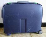 Valise Samsonite vintage bleu marine., Gebruikt, Hard kunststof, Slot, 45 tot 55 cm