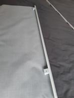 Deurglasgordijn met velcro bevestiging, Ophalen, Wit