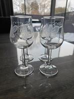 4 wijnglaasjes, Ophalen