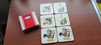 Onderzetters 6 stuks, Antiek en Kunst, Ophalen of Verzenden