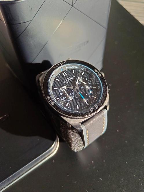 Aeromeister Amsterdam horloge (nieuw www 535€), Handtassen en Accessoires, Horloges | Heren, Nieuw, Ophalen