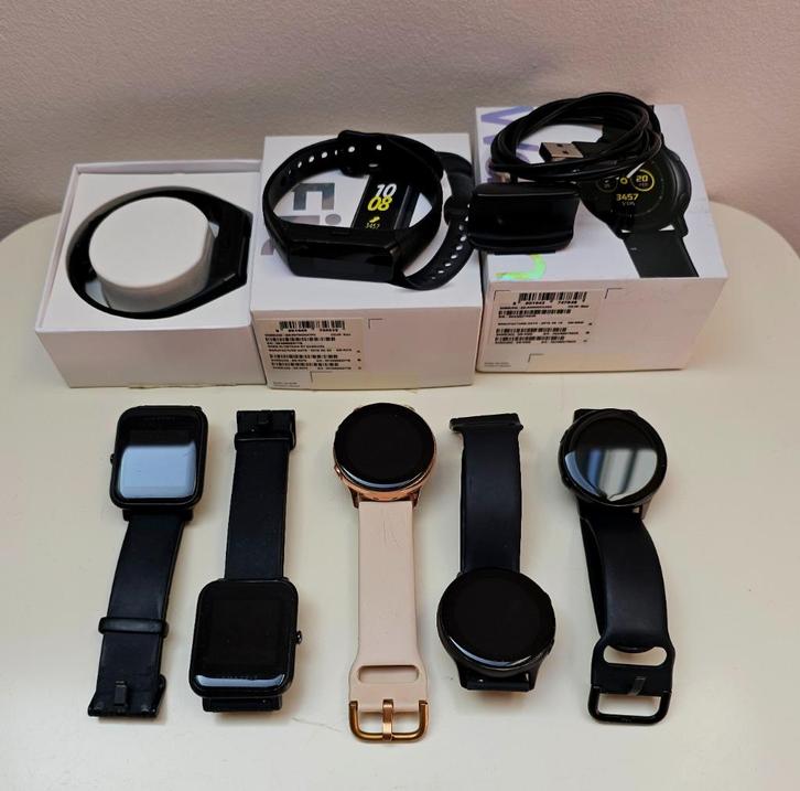 7 Montres connectées Samsung Fit Watch SmartWatch Horloge, Bijoux, Sacs & Beauté, Montres connectées, Enlèvement