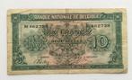Billet de 10 francs Belgique 1943, Série, Enlèvement ou Envoi