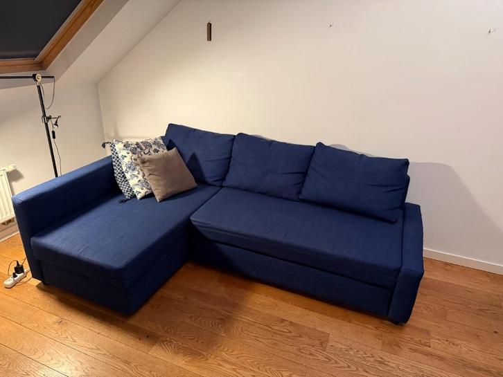 IKEA Friheten slaapbank/IKEA Friheten slaapbank, Huis en Inrichting, Zetels | Zetels, Gebruikt, Hoekbank, Tweepersoons, 200 tot 250 cm