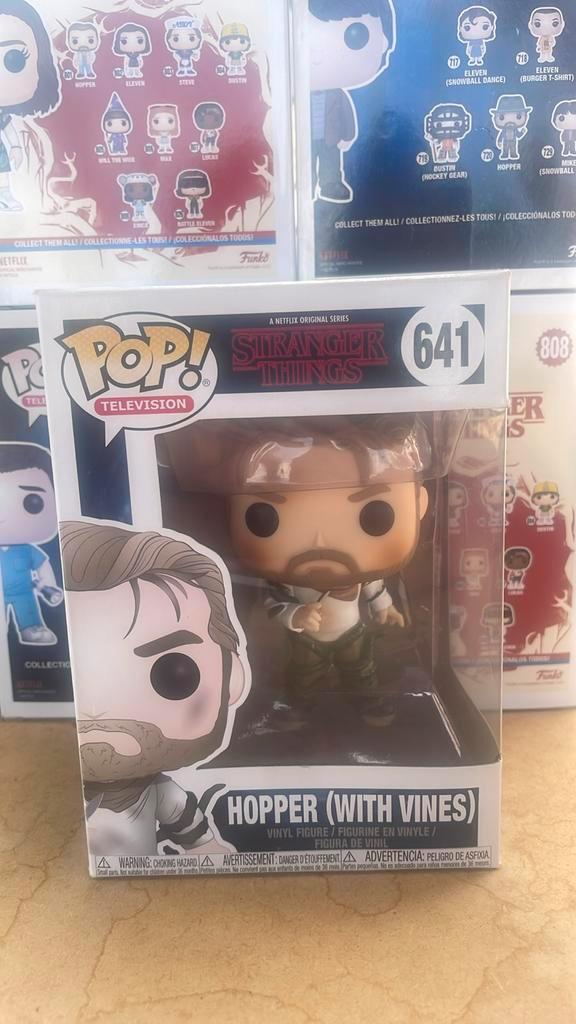 Funko Pop! Stranger Things #641 – Hopper with Vines, Verzamelen, Poppetjes en Figuurtjes, Gebruikt, Ophalen