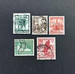 Serie postzegels Duitse rijk uitgave 1938, Verzenden, Duitse Keizerrijk, Gestempeld