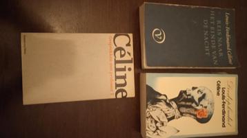 Louis-Ferdinand Céline 3 boeken  beschikbaar voor biedingen