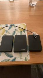 3 externe harde schijven  van 500gb, Computers en Software, Harde schijven, Ophalen of Verzenden, Zo goed als nieuw