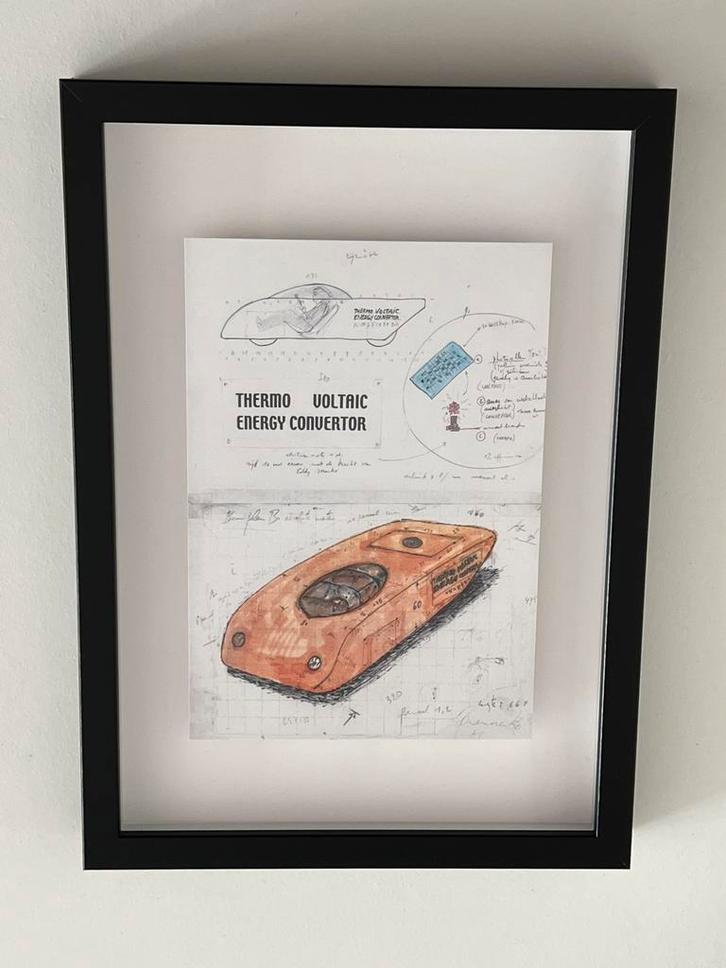 Panamarenko - Thermo Voltaic Energy Convertor, Antiek en Kunst, Kunst | Litho's en Zeefdrukken, Ophalen of Verzenden