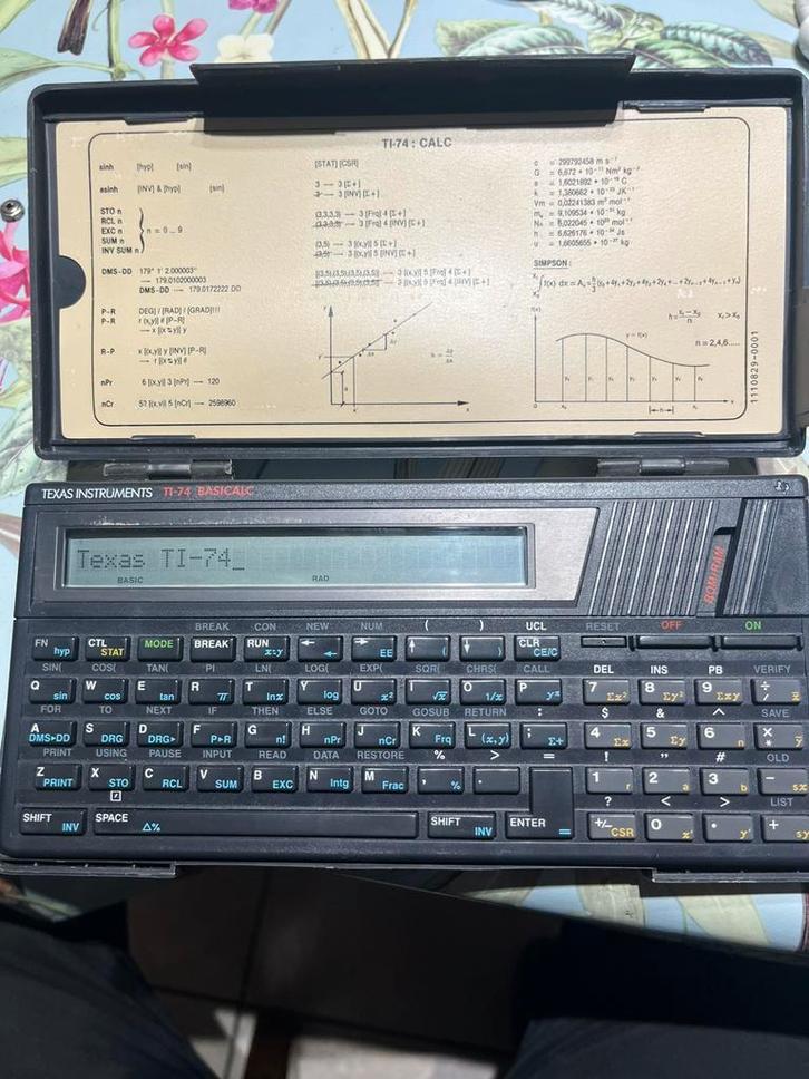 Calculatrice Texas Instruments TI-74, Divers, Calculatrices, Utilisé, Calculatrices graphique, Enlèvement