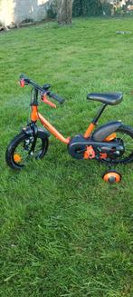 14 inch kinderfiets, Fietsen en Brommers, Ophalen, Nieuw, B-Twin Decathlon, Verstelbare zitting