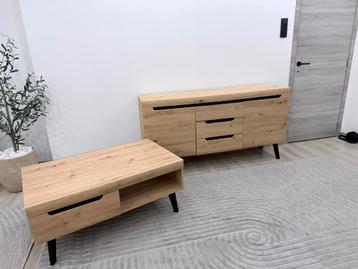 Mooie kast en tafel – set te koop! beschikbaar voor biedingen
