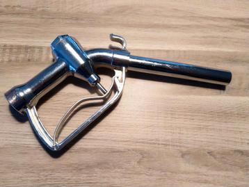 Tankpistool benzinepomp NOS vintage chroom benzine pomp gun beschikbaar voor biedingen
