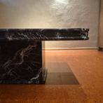 Salontafel zwart marmer (Calacatta Italië), Huis en Inrichting, Tafels | Salontafels, Ophalen