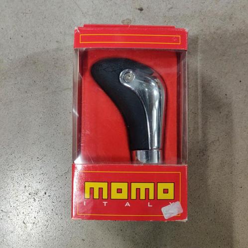 Momo tomahawk chrome leather shiftknob., Auto diversen, Tuning en Styling, Ophalen of Verzenden