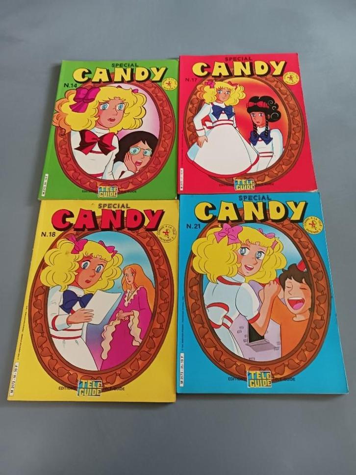 Candy Special, 8x, bon état, Franstalig, Boeken, Stripverhalen, Meerdere stripboeken, Verzenden