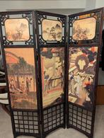 Paravent ancien en bois lourd chinois, Enlèvement ou Envoi
