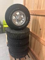 5 pneus Goodrich All Terrain T/A KO2 + jantes Boost à vendre, 4 Saisons, Autre, Autres dimensions, Pneu(s)