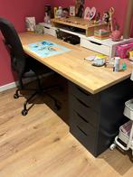 Bureau Ikea lagkapten / Alex, Huis en Inrichting, Ophalen, Gebruikt, Bureau