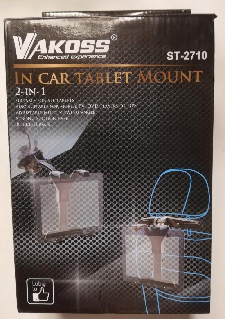 BXL  Support tablette voiture 2-IN-1 VAKOSS, neuf !, Autos : Divers, Accessoires de voiture, Neuf, Enlèvement ou Envoi