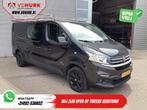 Fiat Talento 1.6 MJ 145 pk DC Dubbel Cabine EXPORT Imperiaal, Auto's, 164 g/km, Zwart, Parkeersensor, Bedrijf