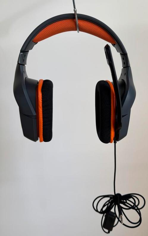 Logitec G231 Prodigy stereofonisch gaming headset, Computers en Software, Headsets, Zo goed als nieuw, Over-ear, Bedraad, Gaming headset