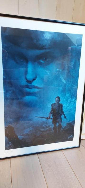 Rosinski - Thorgal zeefdruk gesigneerd en genummerd 50x70 cm beschikbaar voor biedingen