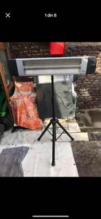 Chauffage électrique  sur pied réglable 30€, Jardin & Terrasse, Électrique, Sol, Enlèvement, Utilisé