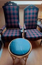 Antieke heren en dames fauteuil., Ophalen