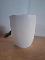 bloempot wit, Enlèvement ou Envoi, Comme neuf, Poterie, Intérieur