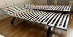 Sommier à lattes réglable Swissflex pour 2 personnes., Maison & Meubles, Comme neuf, Sommier, 200 cm, Deux personnes