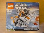 lego Star Wars - microfighters 75074 - Snowspeeder, Kinderen en Baby's, Speelgoed | Duplo en Lego, Ophalen, Gebruikt, Lego