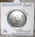 2 € griekenland 2004 herdenkingsmunt olympische winterspelen, Ophalen, Griekenland
